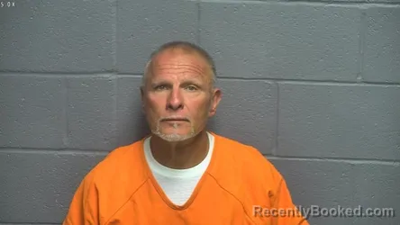 Mugshot of Kevin Dale Weber booked in Shenandoah County, Virginia on August 21, 2026