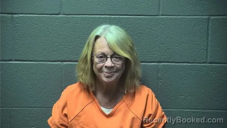 Mugshot of Lynn Ellen Sanger booked in Shenandoah County, Virginia on October 10, 2026