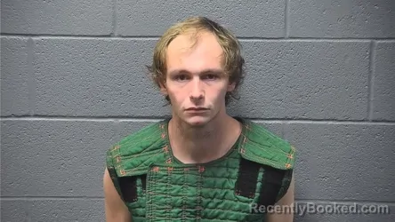 Mugshot of Liam Quinn Teets booked in Shenandoah County, Virginia on September 30, 2026