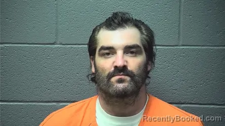 Mugshot of Luke Anthony Wilson booked in Shenandoah County, Virginia on August 6, 2026