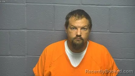 Mugshot of Mark Ellis Bucher booked in Shenandoah County, Virginia on August 20, 2026