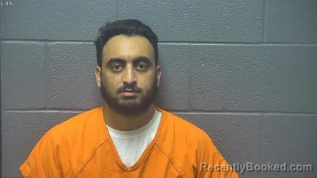 Mugshot of MANPREET SINGH booked in Shenandoah County, Virginia on April 8, 2026