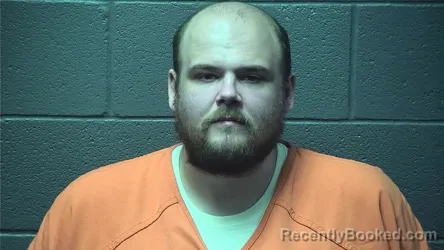 Mugshot of Nathan Alexander Smith booked in Shenandoah County, Virginia on August 6, 2026
