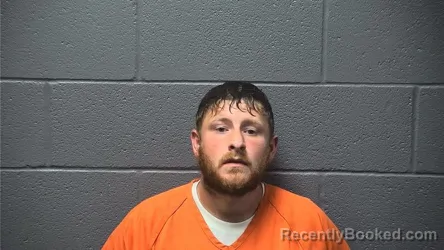 Mugshot of Tyler Michael Grissinger booked in Shenandoah County, Virginia on September 13, 2026
