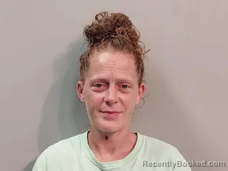 Mugshot of Amber Elizabeth Fowler booked in Smyth County, Virginia on July 10, 2026