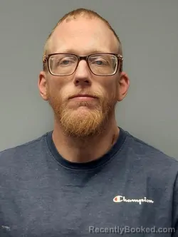 Mugshot of Adam Dean Hulse booked in Smyth County, Virginia on March 23, 2026