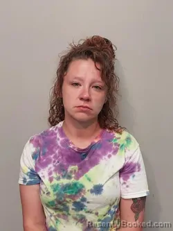Mugshot of Ashley Brooke Wood booked in Smyth County, Virginia on July 4, 2026