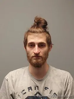 Mugshot of Bradley James Asbury booked in Smyth County, Virginia on March 25, 2026