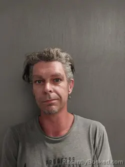 Mugshot of Brandon Lee Brown booked in Smyth County, Virginia on August 18, 2026