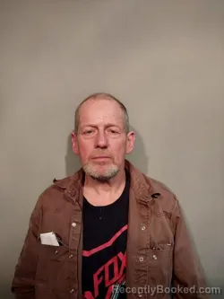 Mugshot of Bruce Dwayne Barnes booked in Smyth County, Virginia on March 23, 2026