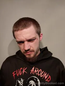 Mugshot of Brendon Austin Hill booked in Smyth County, Virginia on March 20, 2026