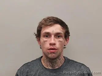 Mugshot of Brandon Zachary Hutchins booked in Smyth County, Virginia on May 12, 2026