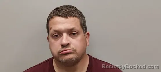 Mugshot of Bradley William Howard booked in Smyth County, Virginia on March 26, 2026