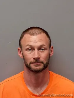 Mugshot of Bradley Jay Stephens booked in Smyth County, Virginia on March 25, 2026