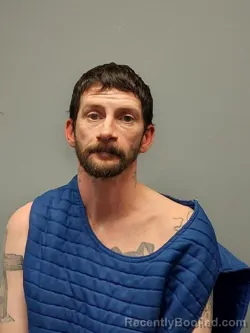 Mugshot of Bradley Louis Snell booked in Smyth County, Virginia on March 27, 2026