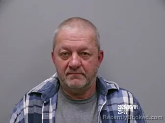 Mugshot of Clifford Craig Crouse booked in Smyth County, Virginia on August 13, 2026