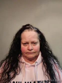 Mugshot of Christy June Elliott booked in Smyth County, Virginia on March 17, 2026