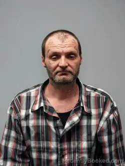 Mugshot of Christopher Allen Hurt booked in Smyth County, Virginia on March 15, 2026