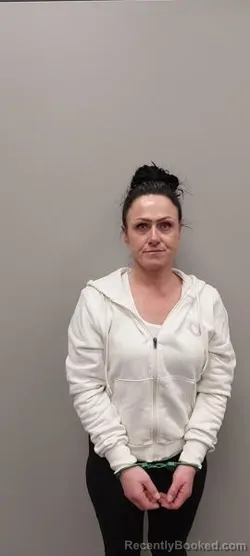 Mugshot of Crystal Michelle Snyder booked in Smyth County, Virginia on March 24, 2026