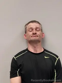 Mugshot of Christopher Jon Shumaker booked in Smyth County, Virginia on April 15, 2026