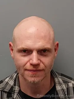 Mugshot of Derek Lee Metz booked in Smyth County, Virginia on September 18, 2026