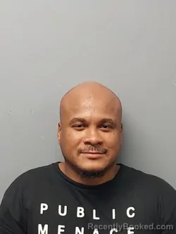 Mugshot of Derrick Lamont Oakes booked in Smyth County, Virginia on August 27, 2026