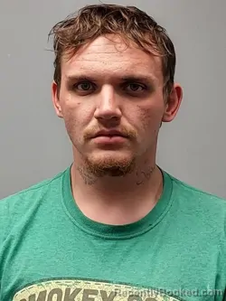 Mugshot of Jacob Allen Harris booked in Smyth County, Virginia on March 27, 2026