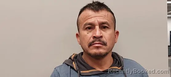 Mugshot of Jose Trinidad Pineda Martinez booked in Smyth County, Virginia on March 26, 2026