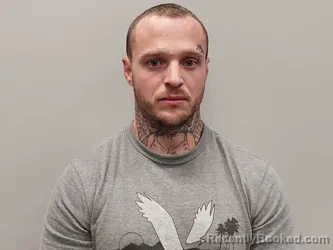 Mugshot of Jacob Kane Riley booked in Smyth County, Virginia on March 12, 2026