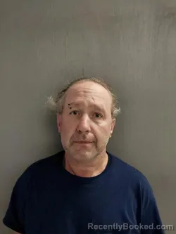Mugshot of Kenneth Douglas Martin booked in Smyth County, Virginia on August 13, 2026