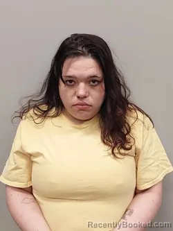 Mugshot of Katlyn Marie Thomas booked in Smyth County, Virginia on March 23, 2026