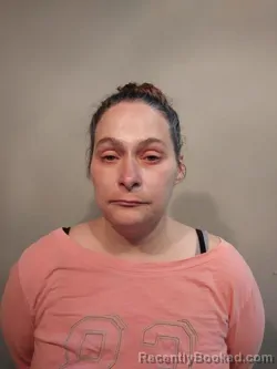 Mugshot of Misty Dawn Salyers booked in Smyth County, Virginia on March 26, 2026