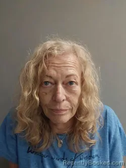 Mugshot of Margaret Susan Warner booked in Smyth County, Virginia on July 16, 2026