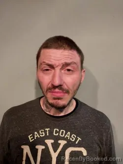 Mugshot of Nathan Buddy Lee Harvey booked in Smyth County, Virginia on March 26, 2026