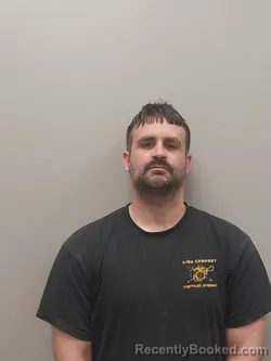 Mugshot of Ryan Garland booked in Smyth County, Virginia on June 21, 2026