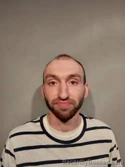 Mugshot of Trevor Wayne Hardy booked in Smyth County, Virginia on March 28, 2026