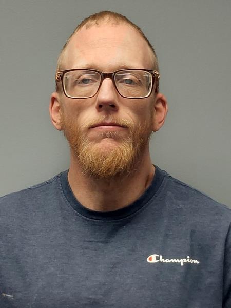 Mugshot of Adam Dean Hulse booked in Tazewell County, Virginia on March 23, 2026