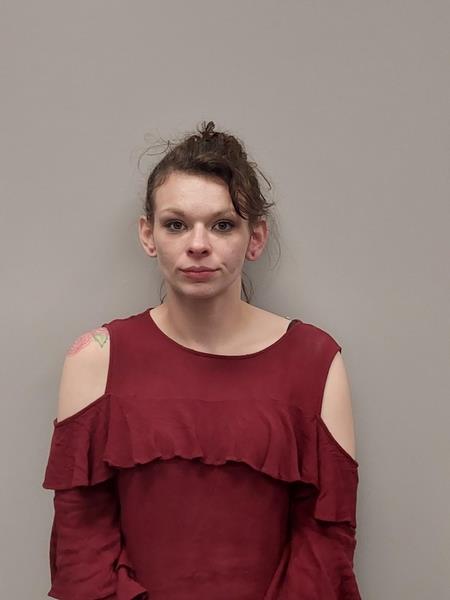 Mugshot of Brittney Ciann Coleman booked in Tazewell County, Virginia on March 24, 2026