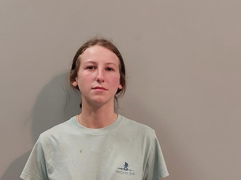 Mugshot of Kaley Elizabeth Ray booked in Tazewell County, Virginia on September 15, 2026