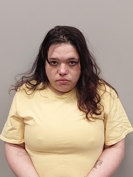 Mugshot of Katlyn Marie Thomas booked in Tazewell County, Virginia on March 23, 2026