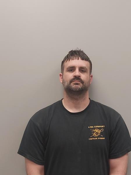 Mugshot of Ryan Garland booked in Tazewell County, Virginia on June 21, 2026