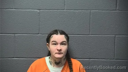 Mugshot of Amber Nicole Brooks booked in Warren County, Virginia on October 23, 2026