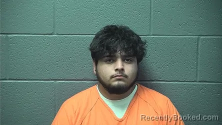 Mugshot of Angelo Andres Garcia booked in Warren County, Virginia on September 27, 2026