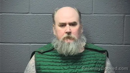 Mugshot of Brian Richard Middour booked in Warren County, Virginia on July 21, 2026