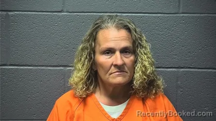 Mugshot of Carolyn Isabella Blake booked in Warren County, Virginia on July 26, 2026