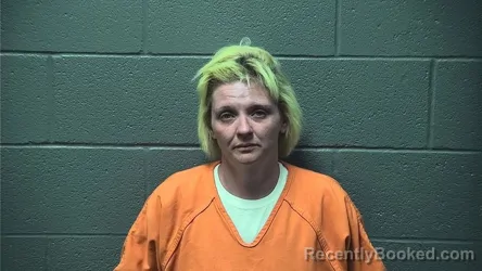 Mugshot of CHRISTINA MARIE CARTER booked in Warren County, Virginia on April 16, 2026