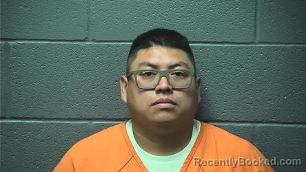 Mugshot of Edwin Emmanuel Santos Lopez booked in Warren County, Virginia on August 14, 2026