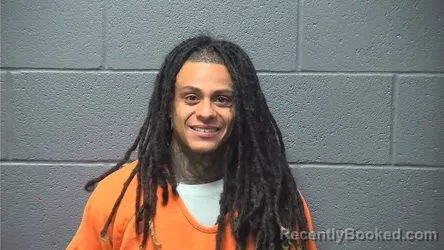 Mugshot of JASHAR REAQUON ASHBY booked in Warren County, Virginia on July 9, 2026