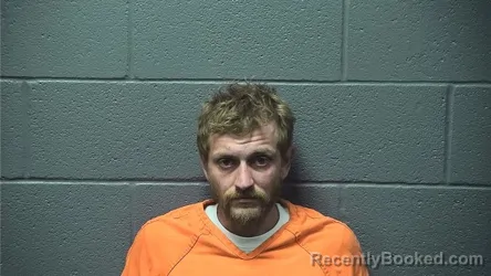 Mugshot of Jordan Taylor Blessing booked in Warren County, Virginia on October 13, 2026