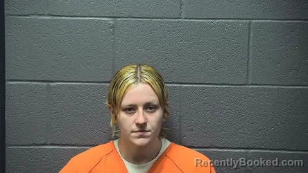 Mugshot of KATELYNN MARIE ANDREWS booked in Warren County, Virginia on July 10, 2026